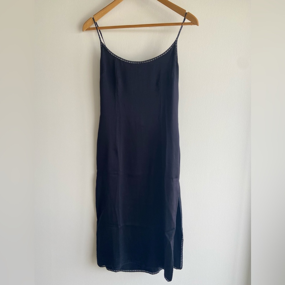 Dolce & Gabbana Black Silk Slip Dress IT 40 / XS